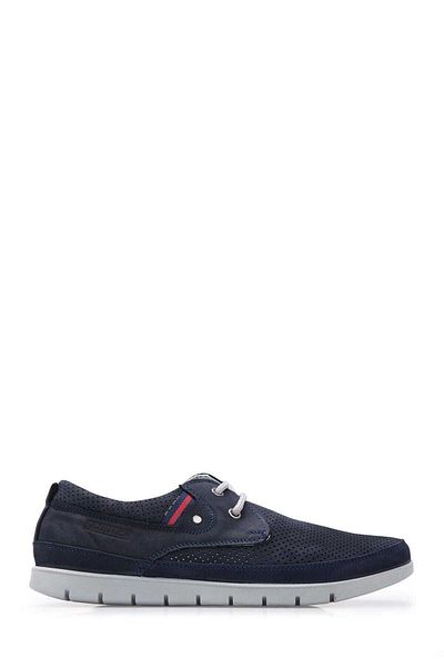 Scooter Leather Navy Blue Men's Classic Shoes M5190NL 40
