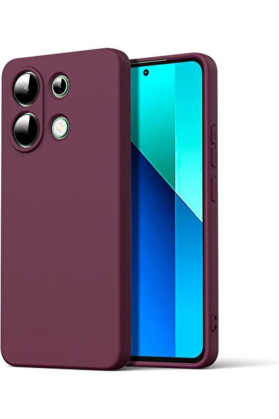 Rivor Xiaomi Redmi Note 13 4G Kılıf İpeksi Yumuşak Dokunuşlu Tam Koruyucu Kıl...