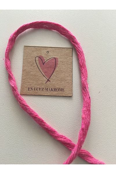 EN UCUZ MAKROME Macrame Rope (10 METERS) Single Twist Scan Hobby Mesh Bag Multipurpose Hobby Packaging Material