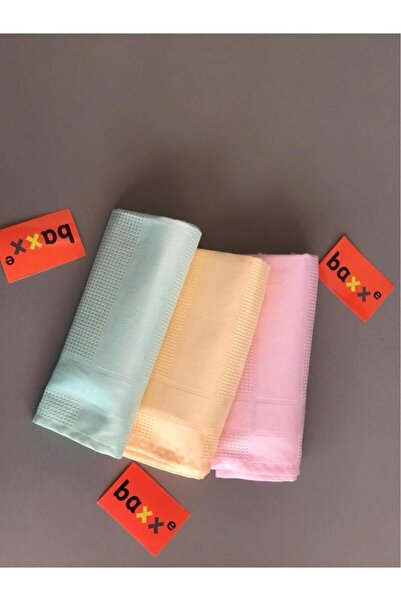 baxxe Mikrofiber 3'lü Sihirli Temizlik Bezi | 40×60 Cm | 3 Ayrı Renk