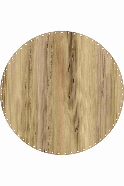 SUN LAZER Rattan Örgü Taban Plakası Yuvarlak 40x40 Keçe