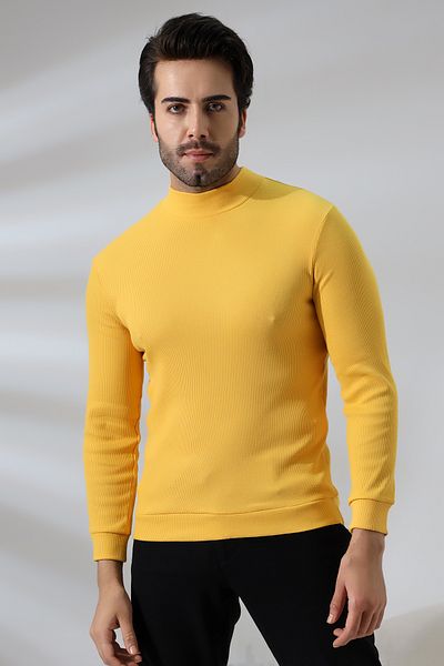 Flyboard Half Fisherman Camisole Sweatshirt 20362 Yellow