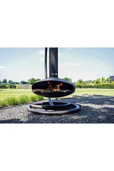 MAGIC FACE Ayaklı Ufo Asma Şömine