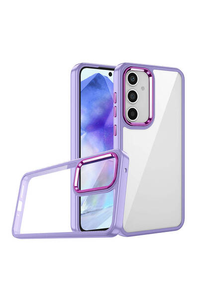 Rivor Samsung Galaxy A35 Uyumlu Kılıf Kamera Çıkıntılı Arkası Şeffaf Köşeleri...