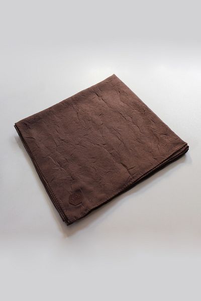 QUM İPEK Φουλάρι Bamboo Kraş Bitter Brown