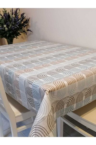 Başak Ev Tekstili FIBER-FINED PVC OIL - PATTERNED REMOVABLE TABLE CLOTH