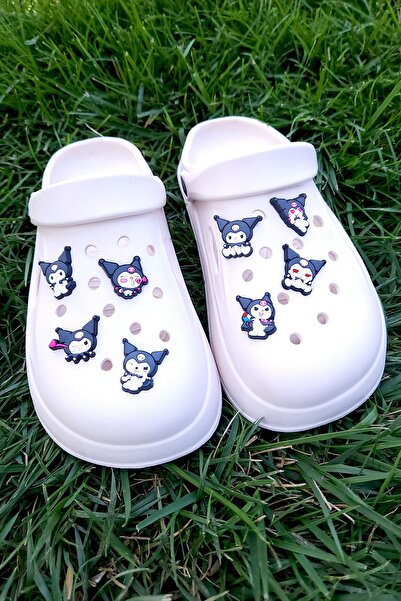 BearPear Kuromi 8 Adet Terlik Aksesuarı 8'li Jibbitz Set