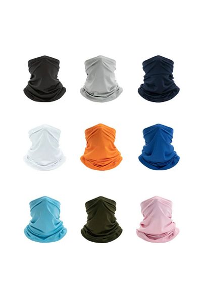 ROCMAY 3 Pieces Men's and Women's - Unisex Multifunctional Bandana (mixed Colors)