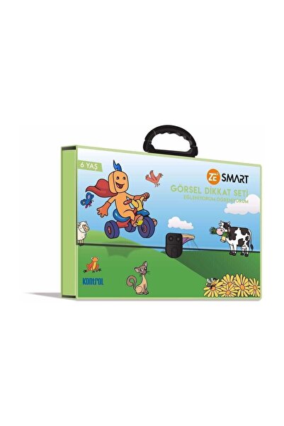 Kontrol Yayıncılık 6 Yaş Ze² Smart Görsel Dikkat Seti