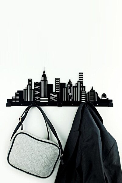 3art Metal Dekoratif Metal Duvar Askısı - Modern Portmanto