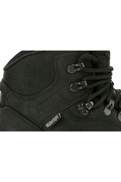 Scooter Ranger Siyah Unisex Su Geçirmez Deri Outdoor Bot G1219CS