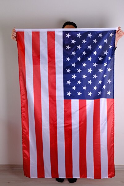 ZC Bayrak Amerika Abd Milli Gönder Bayrağı 100x150 Cm Raşel Dijital Baskı