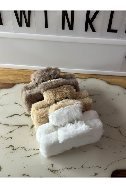 Twinkle Jewellery 3lü Peluş Mandal Toka Set