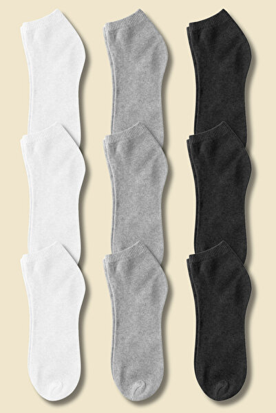 Belyy Socks Ανδρικές πολύχρωμες κάλτσες μποτάκια 12 συσκευασιών