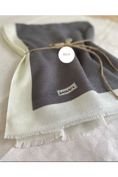 JAWEL ŞAL JAWEL Monogram Shawl - Stylish and Comfortable Design