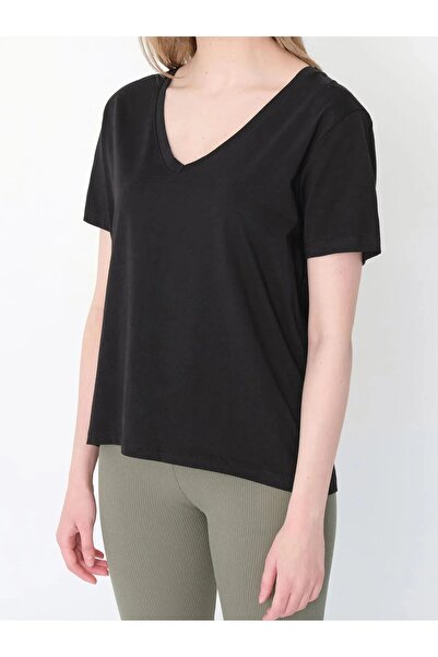 REFA COLLECTİON V-Neck Large Size T-Shirt 2 Pack