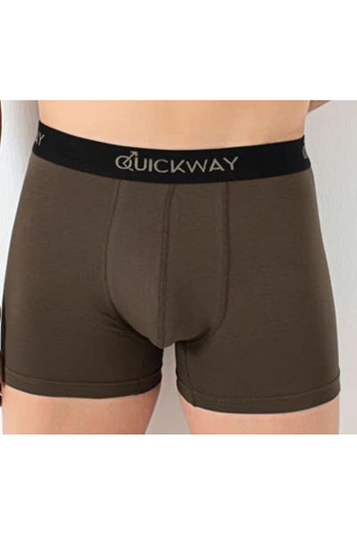 quıckway 3 Τεμάχια Βαμβακερό Χακί Cotton Lycra Boxer