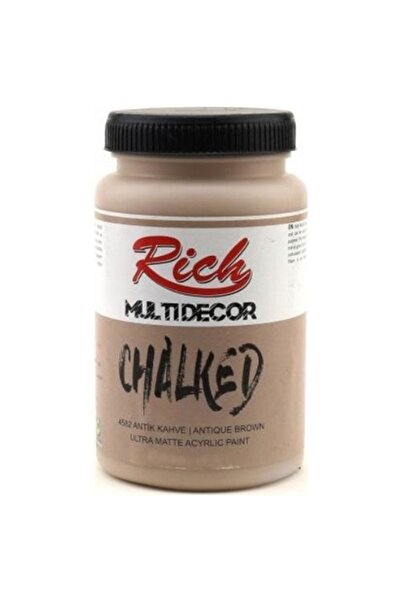 Rich Multi Decor Chalked Akrilik 500ml N:4582 Antik Kahve