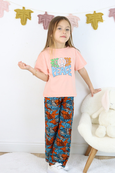 Harika KIDS Girl's Comfortable Bottom-Top Suit Set