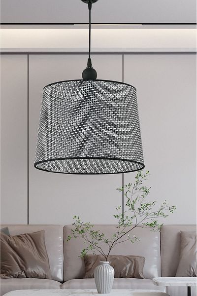 DEDE SINGLE MEMBER PENDANT CHANDELIER BLACK