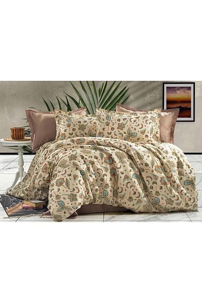 Zarif Home ΣΕΤ ΠΑΠΛΩΜΑΤΟΣ KOZA DOUBLE PRINTED LUXURY-300TC SATIN