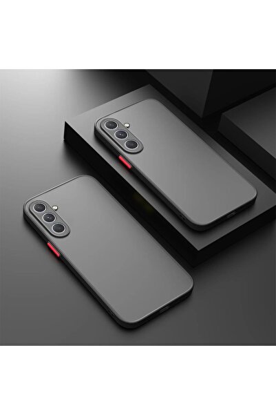 Rivor Samsung Galaxy A55 Uyumlu Kılıf 3d Kamera Korumalı Buzlu Kenarları Renk...