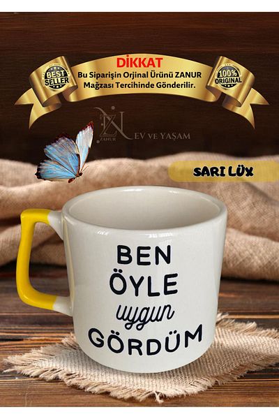 zanur 11 Kinds of Options Themed Mug Cup - I Saw So Suitable