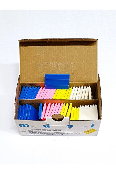 ATMACA TUHAFİYE Steam Flying Line Soap Colorful 50 Pieces