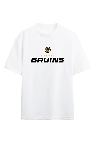BA Sportswear NHL Boston Bruins Buz Hokeyi Oversize T-Shirt