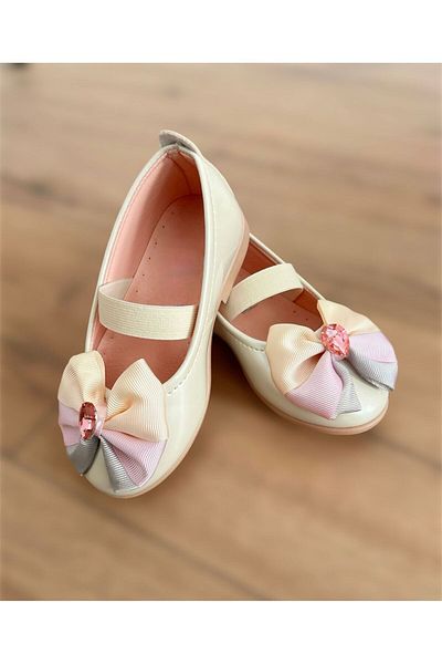 babelia Pantofi de balerina cu fundita