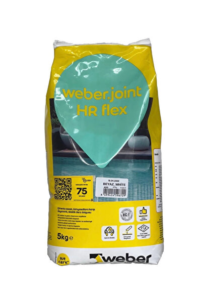 WEBER Joint Hr Flex Beyaz 5 Kg Derz Dolgu