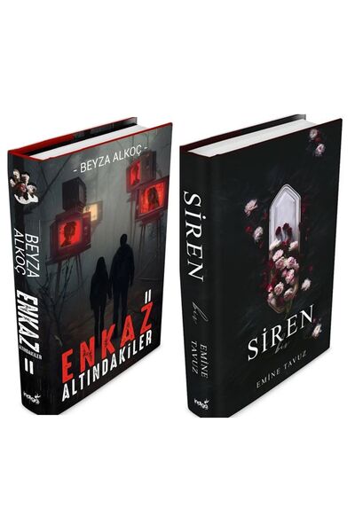 İndigo Kitap Enkaz Altındakiler 2 Ciltli - Siren Ciltli Emine Tavuz 2 Roman