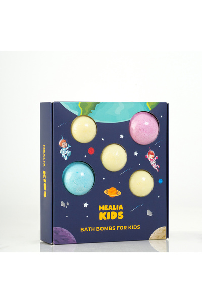 healia cosmetics KIDS BATH BOMB 5'LI SET