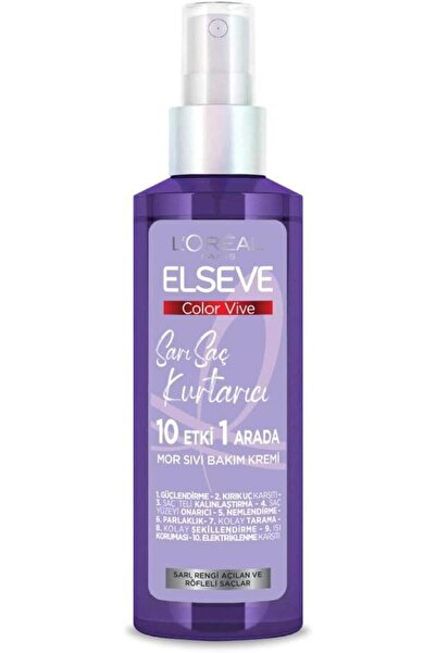 Store Paris elseve yellow hair savior purple liquid care cream