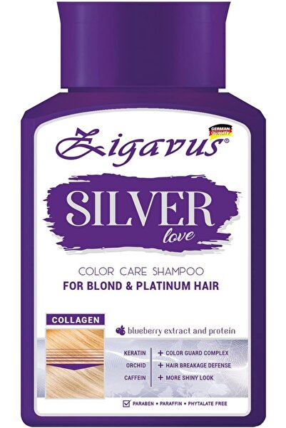 Store Silver Mor Şampuan 300 ml - Kolajen Ve Keratin Içerikli - Renk Koruyucu