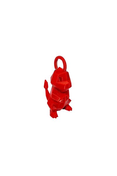 Tesseract Charmander Red Keychain