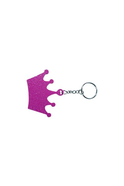 Tesseract Keychain Pink Crown