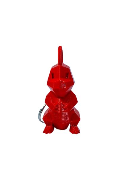 Tesseract Charmander Red Keychain