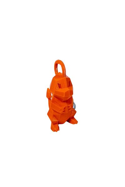 Tesseract Charmander Orange Keychain