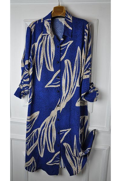 elma abone Viscose Tunic Shirt - Large Size