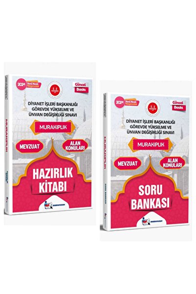 MemurSınav 2024 DİB GYS Murakıplık 2'Li Set (Hazırlık Kitabı + Soru Bankası)