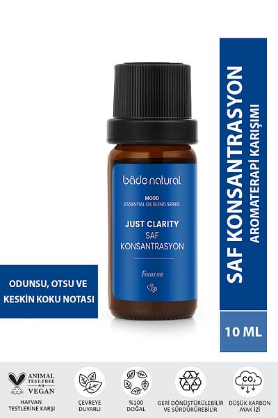 Bade Natural 10 ml Pure Concentration Aromatherapy Mix