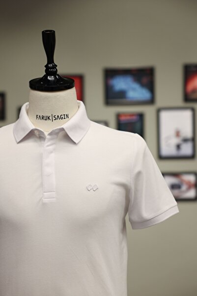 FARUK SAĞIN Polo T-Shirt White
