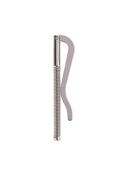 SPELT Metal Paper Money Buckle Card Holder Clip Spring Wallet Paper Clip Silver Color
