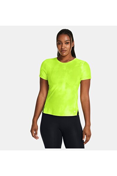 Under Armour Kadın UA Launch Elite Baskılı Kısa Kollu 1383365-731