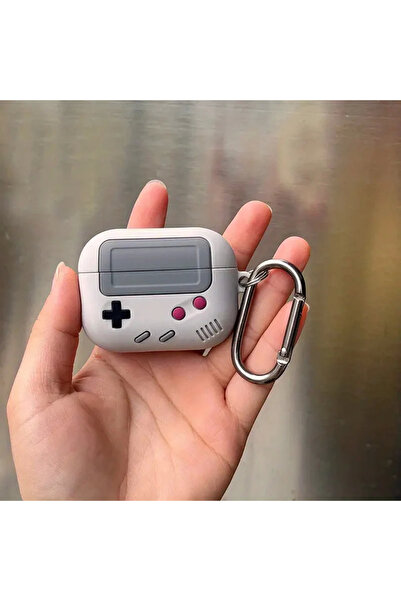 SPELT Airpods 3. Nesil Koruyucu Silikon Kılıf Gameboy Figürlü