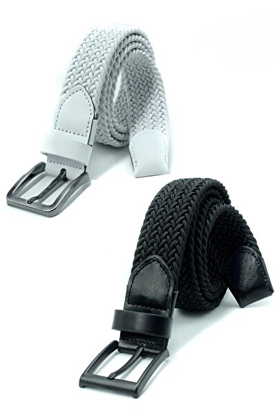 Livize 2 buc centură din cauciuc plasă cu lățime de 3,5 cm - pentru curea pen...