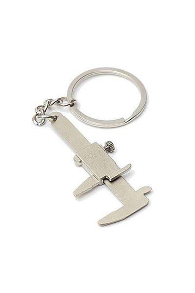 SPELT Mini Vernier Caliper Ruler Gauge Keychain 3 Cm