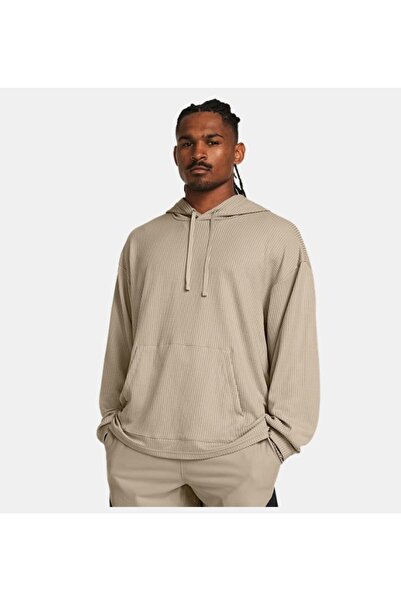 Under Armour Erkek UA Rival Waffle Kapüşonlu Üst 1383108-203