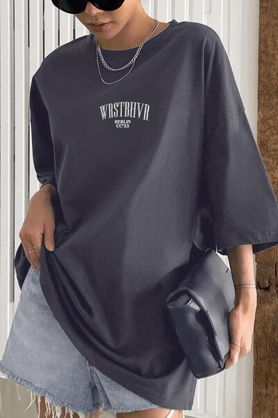 Teenage Millionaire Dámské tričko Dont Announce Smoked Oversize Salas Boyfriend